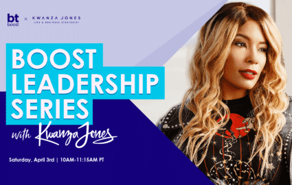 help others - Boost Leadership Series with Kwanza Jones