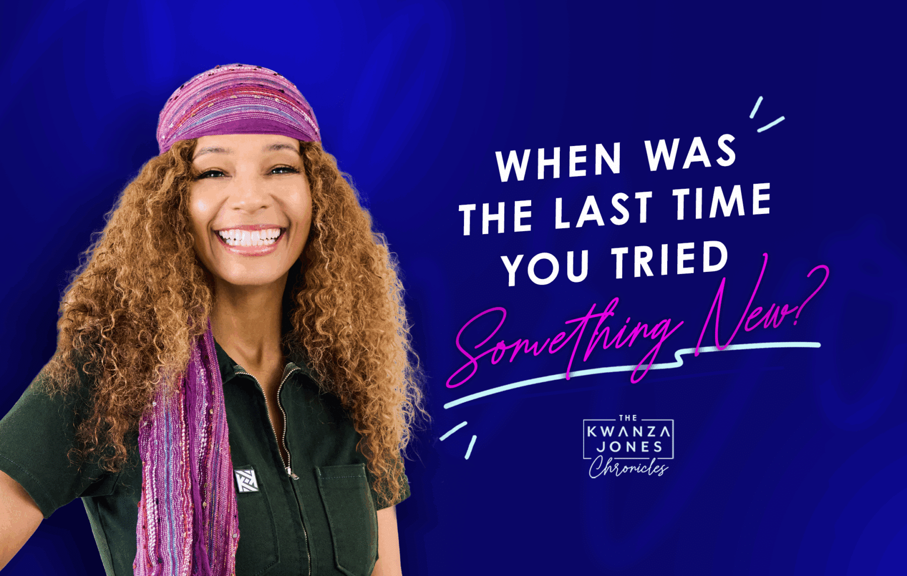 trying something new