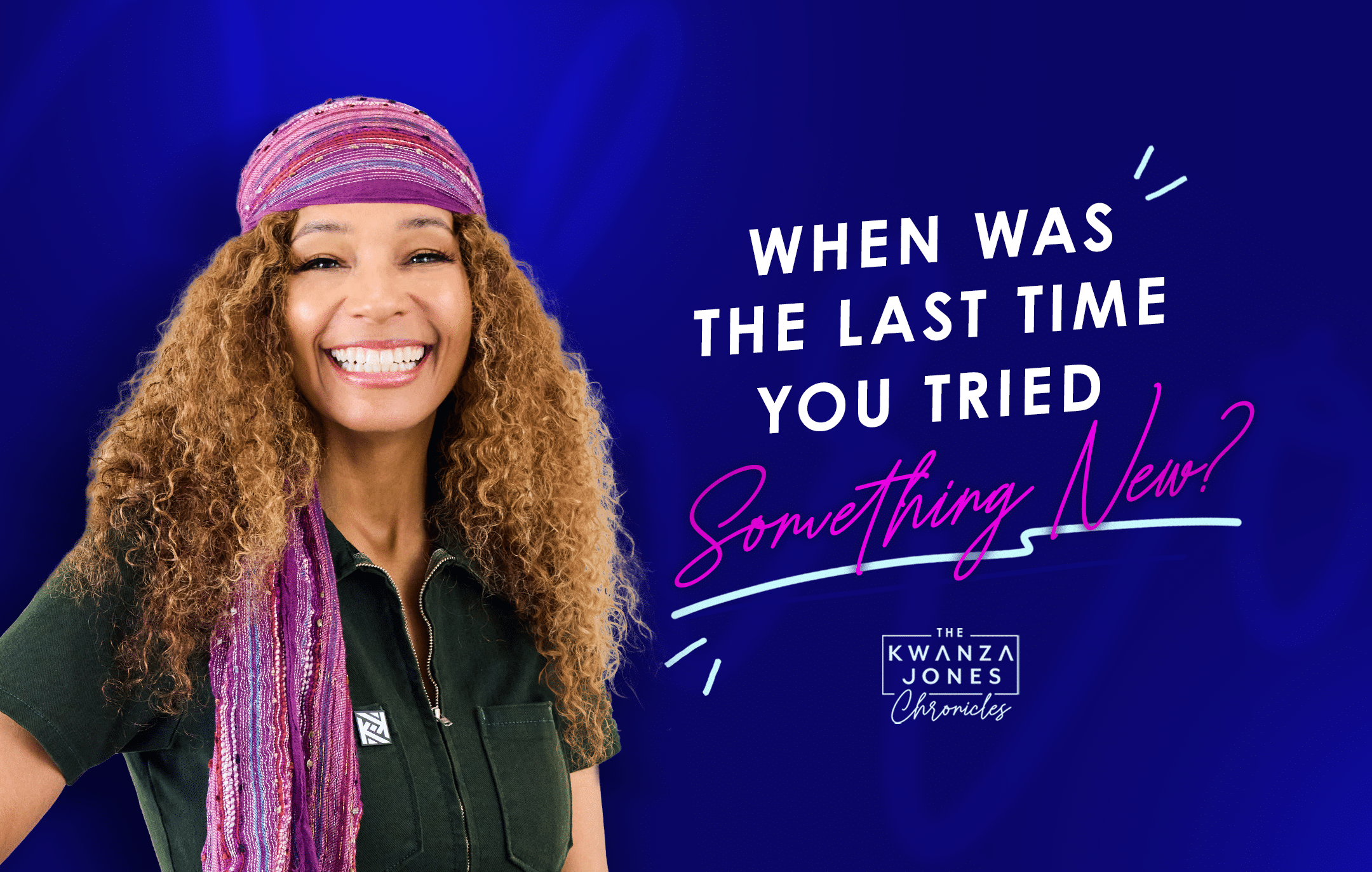 trying something new