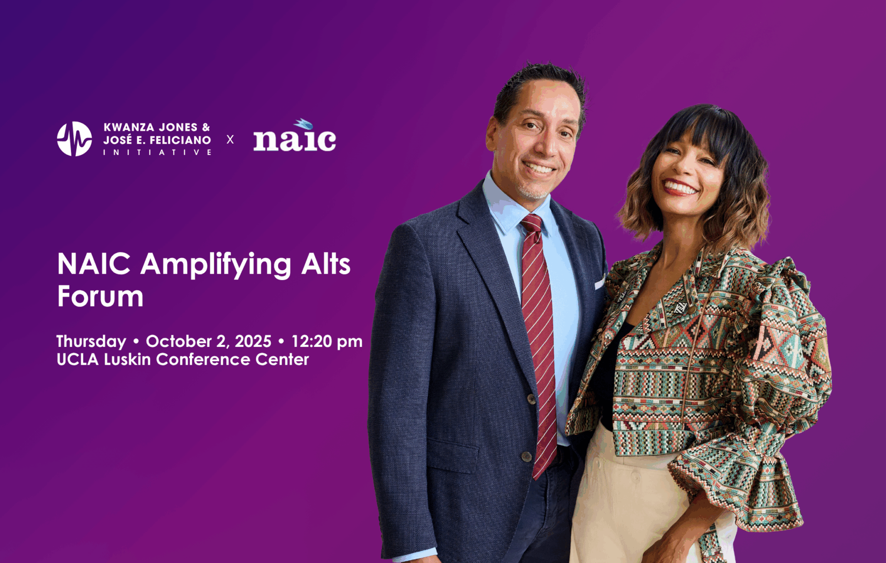 NAIC Amplifying Alts Forum 2025 Kwanza Jones and José E. Feliciano