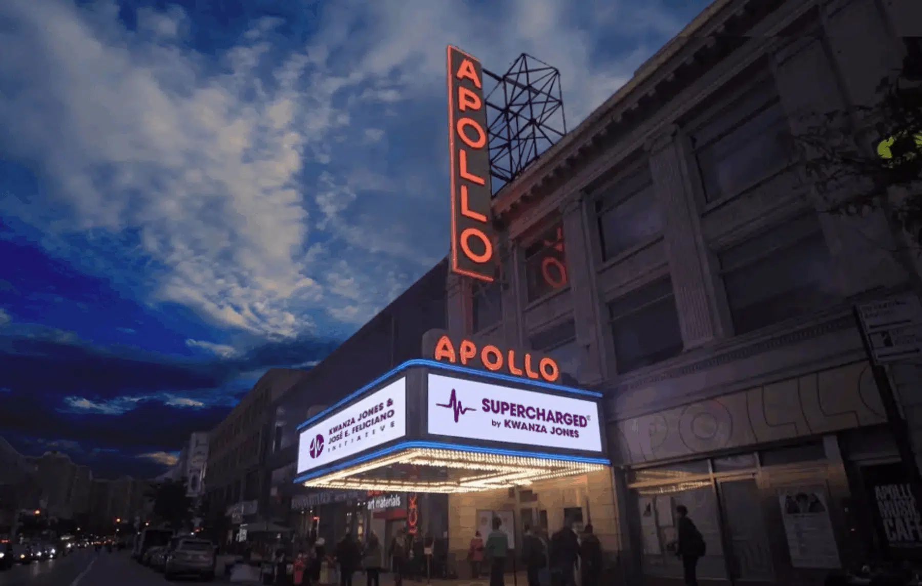 The Apollo SUPERCHARGED by Kwanza Jones and Kwanza Jones and José E. Feliciano Initiative